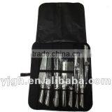 9 Pieces Stainless Steel Kitchen Knife Set in Nylon Case thumbnail-1