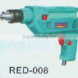 Professional 450W Rated Input Power Electric Drill for Drilling Steel and Wood--RED 008(2208) thumbnail-1