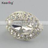 Keering-style Hotsale Horse-eye Full Shiny Rhinestone Button for Decoration WBK-1468 thumbnail-3