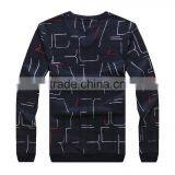 Men's Long Sleve V-neck Fashion T-shirt thumbnail-2