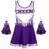 Hot Selling 2 Pieces Women's Cheerleader Costume Outfit BB0033 thumbnail-2