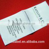 2017 China Eco-friendly Custom Logo Printed Clothing Labels thumbnail-2