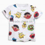 2017 Wholesale Boys Cartoon Print t Shirt With Shorts Suit thumbnail-2