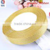 Gold Metallic Ribbon for decoration