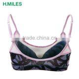 Custom Printed Underwear Women Running Gym Sport Sexy Yoga Bra thumbnail-2