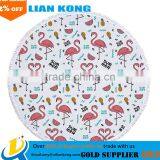 2017 Factory Direct Sale Latest Type Ready Stcok 100% Cotton Round Beach Towel thumbnail-3