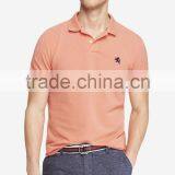 2015 New Trendy Collar Design Mens Slim Fit Pique Different Color Collar Polo Shirt Wholesale thumbnail-2