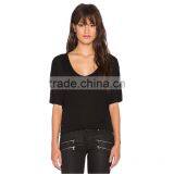 Ladies' Wholesale Sexy t Shirt Wide Neck Wonder Woman t Shirt thumbnail-2