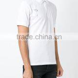 Custom Men White Harness Brand Polo Shirt thumbnail-3