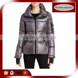 2016 Ladies Bright Color Full Zipper Winter Down Jacket