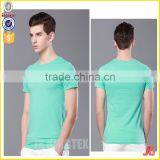 2016 Latest Fashion Wholesale Short Sleeve Fitness Blank Compression T Shirts Mens Gym T-shirt Slim Fit T Shirt thumbnail-1