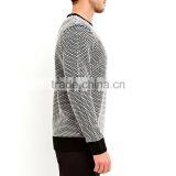 Mixed Color Pure Acrylic Interesting Design Winter Men Pllover Sweater thumbnail-2