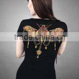 Women t Shirt With Printing/new Design Printing t Shirt/ Custom t Shirt Wholesale China thumbnail-2