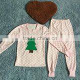 Wholesale Childrens Clothing Store Boya Girl Boutique Clothing Sleepwear Winter Christmas Pajamas Girl Baby Clothes Sets thumbnail-4