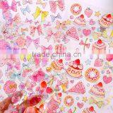 Die-cut Different Shape Sticker PVC / PET Sticker Cheap Gold Stamp Sticker thumbnail-2