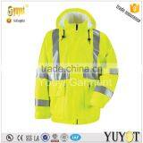 3m Reflective Tape hi Vis Rain Jacket for Men and Women thumbnail-1