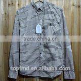 100% COTTON Long Sleeve Men Camouflage Shirt thumbnail-2