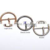 30mm 1.2inch Metal Alloy Pin Buckle Big Round Belt Bag Buckles Nickle,black,gold Colors BK-084 thumbnail-3