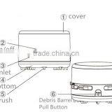 Cute Mini Desk Table Dust Keyboard Dust Vacuum Cleaner Sweeper Unique Small Vacuum Hand Held Sweeper For Home Office thumbnail-5