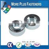 Made in Taiwan Aluminum Clear Passivated Zinc Steel Stainless Steel Nonlocking Floating Self Clinching Nut thumbnail-3