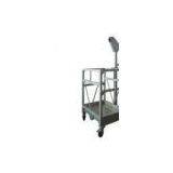 Single Person Wire Rope Aluminum Construction Suspended Working Platform 250kg