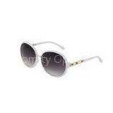 Optic White Frame Polarized Sunglasses For Women , Plastic Polycarbonate thumbnail-1