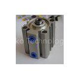 Thin type small pneumatic cylinders Aluminum Alloy , Compact Air Cylinder