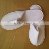 Wholesales Hotel Velour White Slippers High Quality thumbnail-1