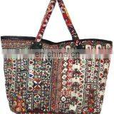 Girl"s Tribal Banjara Tote Handbag Vitage Gypsy Banjara Bags thumbnail-2