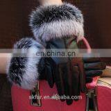 China Factory Wholesale Winter Warm Real Sheepskin Soft Leather Work Glove for Lady thumbnail-3