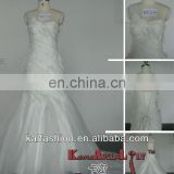 EB2204 Gorgeous with crystal and stereoscopic flowers wedding dress