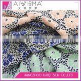 Multi-color 16 Momme Printed Silk Georgette/ggt/Jianhong Crepe Fabric With Floral Pattern for Blouse,dresses,etc