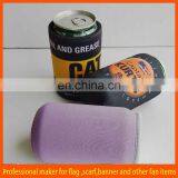 Advertising insulated beer cooler holder