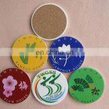 Waterproof Porcelain Coaster With Cork, Custom Design Round Ceramic Coaster thumbnail-2