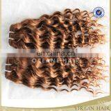 Factory price best quality cheap weave hair online virgin color hair bundles brown color hair 100 percent human hair