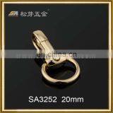 Zinc Alloy Fixed Eye Snap Hook Spring Snap Rigging Hardware Dog Collar Strap Hooks thumbnail-2