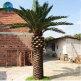 luxury artificial plastic palm tree for decorations