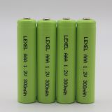 3A 1.2V 300mah NiMh Rechargeable Batteries