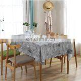 Washable Cotton Linen Tablecloth Tree-ring Pattern Table Cloth Wholesale thumbnail-3