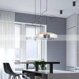 Modern Circular Led Metal Ceiling Stainless Pendant Light thumbnail-5