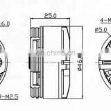 Mini DSLR Camera Nex 6 Cloud Platform Monitor Brushless Dcmotor E4108 thumbnail-2
