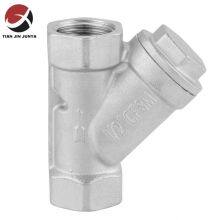 Y Strainer Stainless Steel 304 316 Plumbing Fitting Threaded for Gas Water Oil Steam Valve China Manufacturer thumbnail-3
