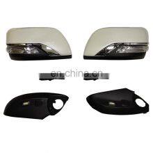 Door Mirror Cover Side View Mirror With LED Light Replacement Rearview Covers for Land Cruiser Prado 150 GRJ150 TRG150 thumbnail-1