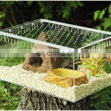 High Quality Acrylic Reptile Display Case Acrylic Cage for Lizard Tortoise Snake thumbnail-3