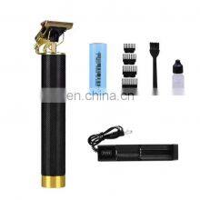 New Design Electric Barber Machine Metal Rechargeable Cordless Dual Voltage Hair Trimmer Men thumbnail-2