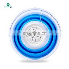 2021 New Arrivals Folding Washing Machine Washer Mini Washing Machine With Spin Dryer Mini Washing Machine Folding thumbnail-4