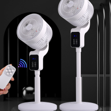 Figure 8 Head Shaking Electric Fan Floor Mute Turbine Convection Fan Student Dormitory Fan（Wechat:13510231336） thumbnail-1
