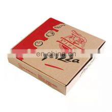 Free sample wholesale paper pizza box package carton supplier custom design printed 6 8 9 10 12 14 inch pizza boxes