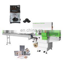 Automatic Horizontal Kitchen Clean Mini Sponge Tableware Very Speed Pillow Type Flow Wrapper Chopstick Pack Machine thumbnail-5