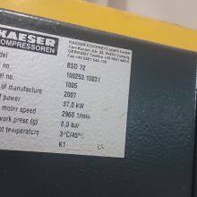 Used Kaeser Compressor 37KW 8bar Stationary Air Compressor BSD72 thumbnail-4